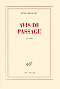 Avis de passage - Droguet Henri