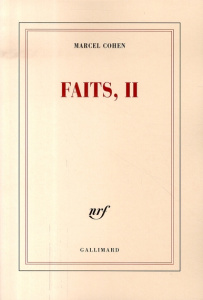 Faits Tome 2 - Cohen Marcel