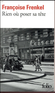 Rien où poser sa tête - Frenkel Françoise ; Modiano Patrick ; Maria Frédér