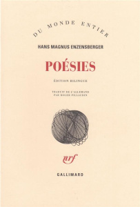 Poésies. Edition français-anglais-allemand - Enzensberger Hans Magnus ; Pillaudin Roger