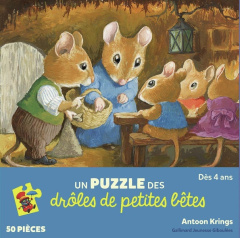 LES DROLES DE PETITES BETES - THEO LE MULOT - PUZZLE - KRINGS ANTOON