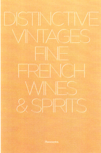 Distinctive vintages : fine French wines and spirits - Stella Alain