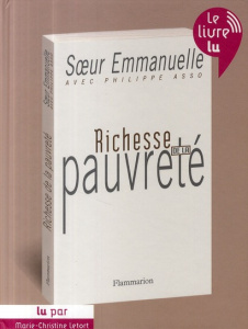 Richesse de la pauvreté. 1 CD audio MP3 - SOEUR EMMANUELLE