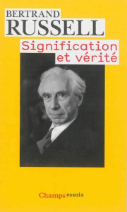 Signification et vérité - Russell Bertrand ; Devaux Philippe