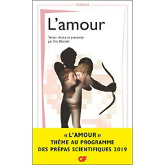 L'amour. Prépas scientifiques, Edition 2019 - Blondel Eric