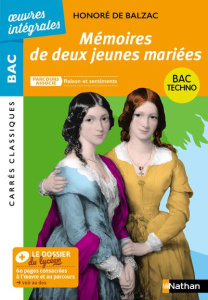 Mémoires de deux jeunes mariés. Parcours associé : Raison et sentiments - Balzac Honoré de ; Renner Florence