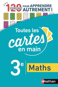 Maths 3e. 120 fiches quiz pour apprendre autrement ! Edition 2019 - Baque Julien ; Saulze Marie-Pierre