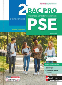 Prévention Santé Environnement 2de Bac pro Acteurs de prévention. Edition 2021 - Boutin Jérôme