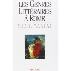 Les genres littéraires à Rome - Martin René ; Gaillard Jacques ; Perret Jacques