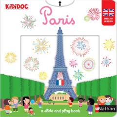 PARIS A SLIDE AND PLAY BOOK - CHOUX NATHALIE