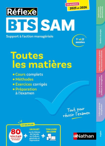 Toutes les matières BTS SAM 1re/2e années. Edition 2025-2026 - Besson Pascal ; Bonnet-Piron Daniel ; Chacon Benit