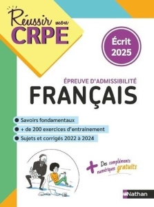 CRPE écrit Français. Edition 2025 - Morel Anne-Rozenn
