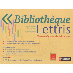 Bibliothèque Lettris. Une nouvelle approche de la lecture, avec 1 CD-ROM - Jacomino Christian ; Mesnager Jean ; Bentolila Ala