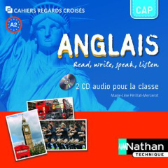 Anglais CAP. 2 CD audio - Périllat-Mercerot Marie-Line