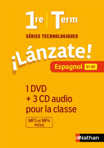 Espagnol 1re/Tle A2>B2 Lanzate! Edition 2020 1 DVD   3 CD AUDIO - Clémente Edouard ; Vernauzou Laurent