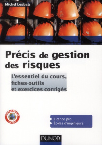 Précis de gestion des risques. Cours et exercices corrigés - Lesbats Michel