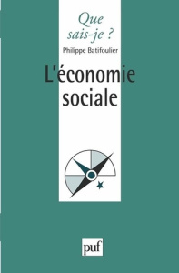 L'économie sociale - Batifoulier Philippe
