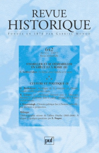 Revue historique N° 642, avril 2007 - Gauvard Claude ; Sirinelli Jean-François