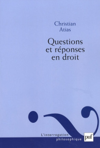 Questions et réponses en droit - Atias Christian