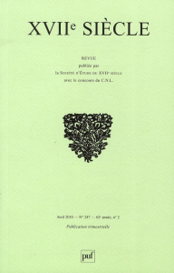 XVIIe siècle 2010 - Constant Jean-Marie