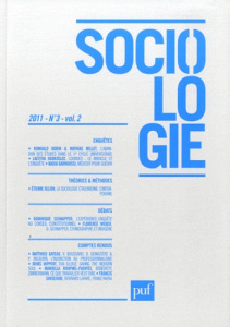 Sociologie N° 3 - Paugam Serge