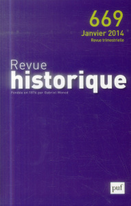 Revue historique N° 669, janvier 2014 - Gauvard Claude