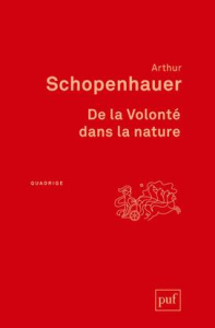 De la volonté dans la nature. 3e édition - Schopenhauer Arthur ; Sans Edouard
