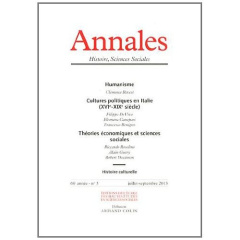 Annales Histoire, Sciences Sociales/32013/Annales Histoire, Sciences Sociales Tome 32013 - Anheim Etienne, Collectif
