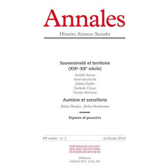 Annales Histoire, Sciences Sociales/22014/Souveraineté et territoire (XIXe-XXe siècle) - Anheim Etienne, Collectif