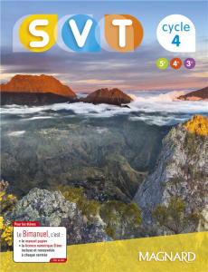 SVT Sciences de la Vie et de la Terre cycle 4 (5e/4e/3e). Edition 2017 - Salviat Béatrice ; Girault Julien