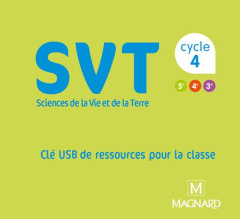 SVT CYCLE 4 CLE USB RESSOURCES NUMERIQUES - GIRAULT JULIEN