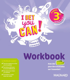 Anglais 3e I Bet You Can ! Workbook, Edition 2020 - Jaillet Michelle ; André Frédéric ; Denoix-Smart F