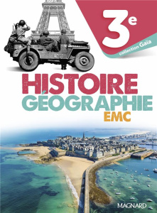 Histoire Géographie EMC 3e. Edition 2021 - Azzouz Rachid