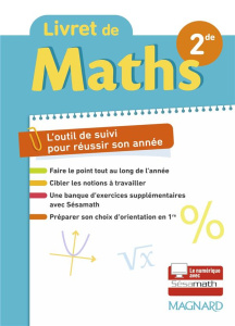 Livret de Maths 2de. Edition 2022 - Bourlet Blandine ; Estevens Fatima