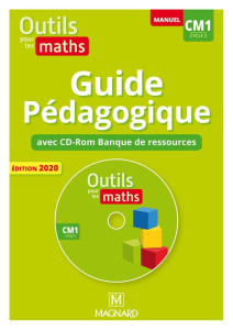 Outils pour les maths CM1. Guide pédagogique papier   Banque de ressources à télécharger, Edition 20 - Petit-Jean Isabelle ; Carle Sylvie ; Ginet Sylvie