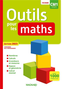 Outils pour les maths CM1. Fichier, Edition 2023 - Carle Sylvie ; Ginet Sylvie ; Petit-Jean Isabelle