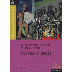 Poèmes engagés. La poésie dans le monde et dans le siècle - Grinfas-Tulinieri Josiane
