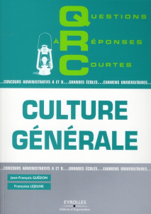 QRC de culture générale - Lejeune Françoise ; Guédon Jean-François
