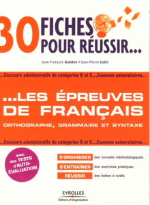 Les épreuves de français concours catégories B et C - Guédon Jean-François ; Colin Jean-Pierre