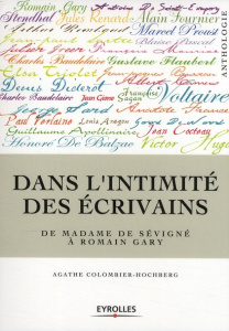 Dans l'intimité des écrivains - Colombier-Hochberg Agathe