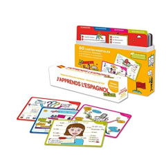 J'apprends l'Espagnol autrement niveau débutant. 80 cartes mentales pour apprendre facile - Eleaume Lachaud/filf