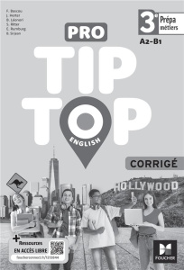 Anglais 3e Prépa-Métiers. Corrigé, Edition 2023 - Bascou Fanny ; Herter Joanna ; Léonori Béatrice ;