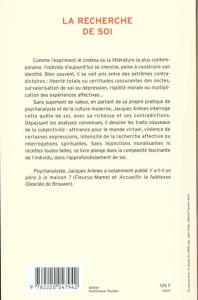 La recherche de soi - Arènes Jacques