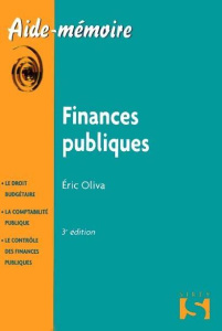 Finances publiques. 3e édition - Oliva Eric