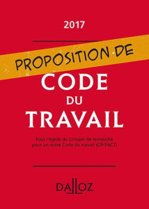 Proposition de Code du travail - Dockès Emmanuel