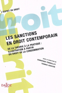 Les sanctions en droit contemporain. Volume 3, De la théorie à la pratique : illustration à partir d - Fenouillet Dominique ; Genicon Thomas