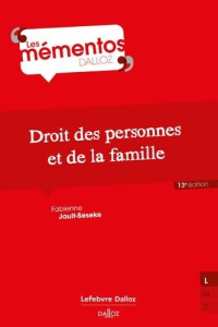 Droit des personnes, de la famille et des incapacités. 13e édition - Jault-Seseke Fabienne ; Courbe Patrick