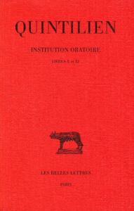 TOME VI /LIVRES X ET XI - QUINTILIEN