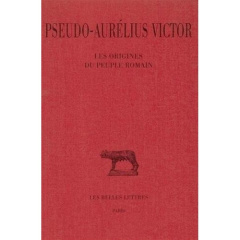 Les origines du peuple romain - AURELIUS VICTOR (PSE