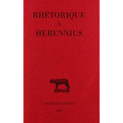 Rhétorique à Herennius - Achard Guy
